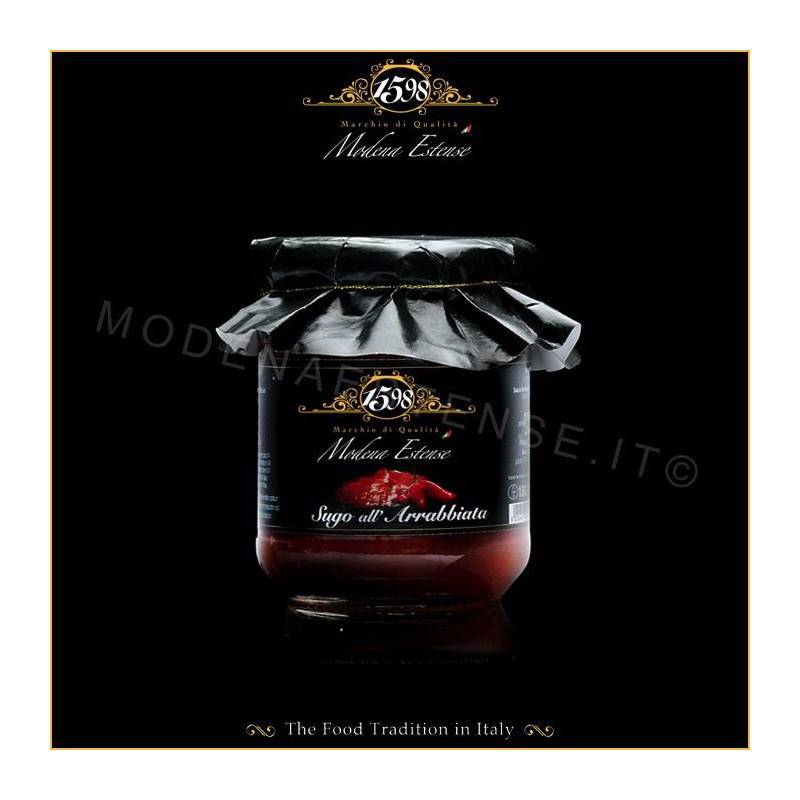 SALSA A LA ARRABBIATA TARRO 180g